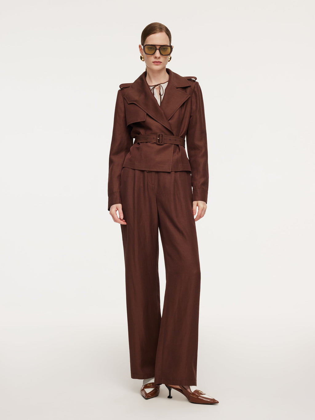 Asymmetric Lapel Jacket
