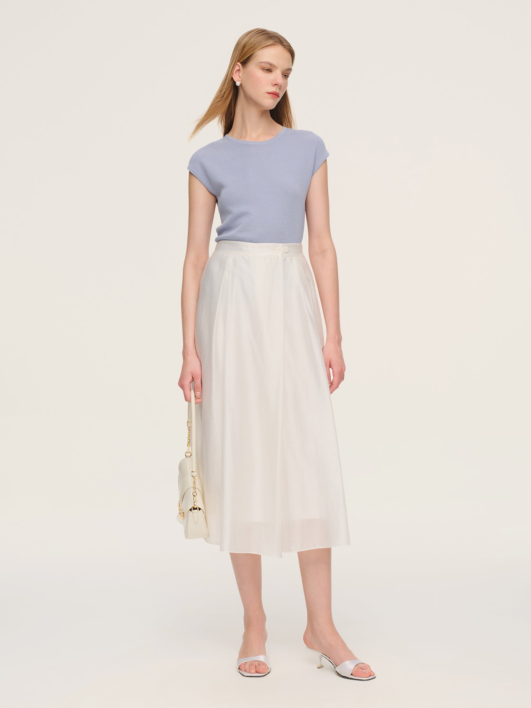Lightweight Draped Culotte