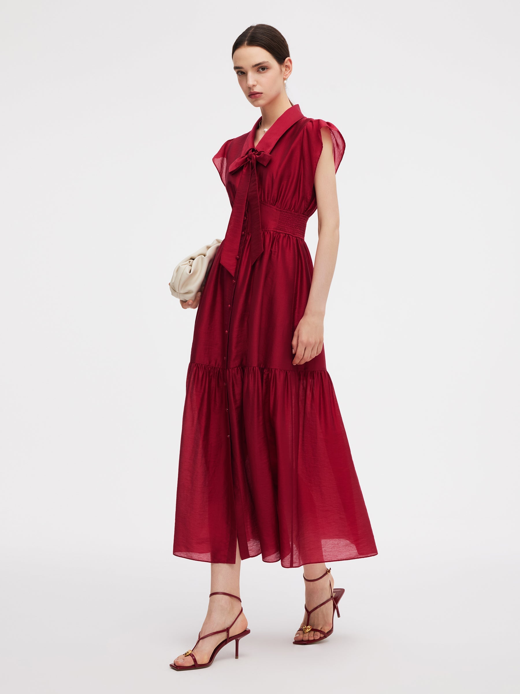 Ruffled Maxi Dress