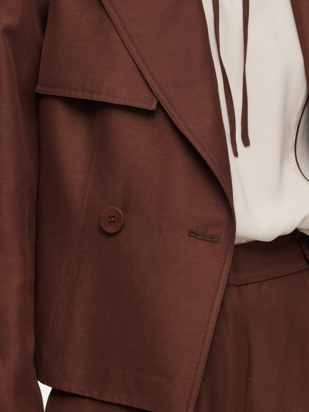 Asymmetric Lapel Jacket