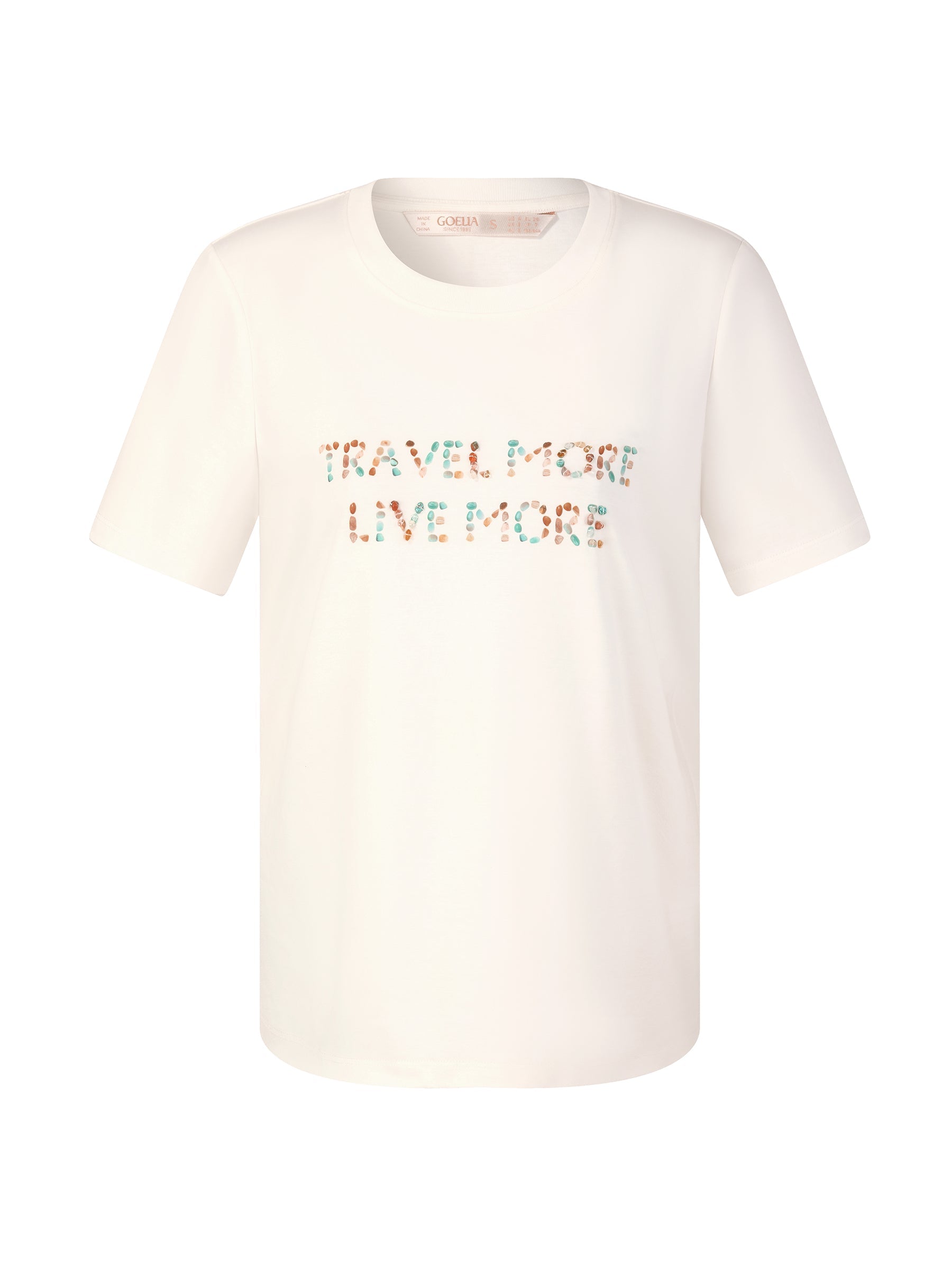 Cotton Beaded LOVE Tee