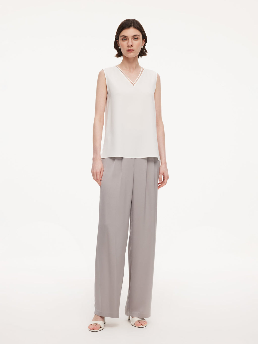 Triacetate Matte-Satin Tank