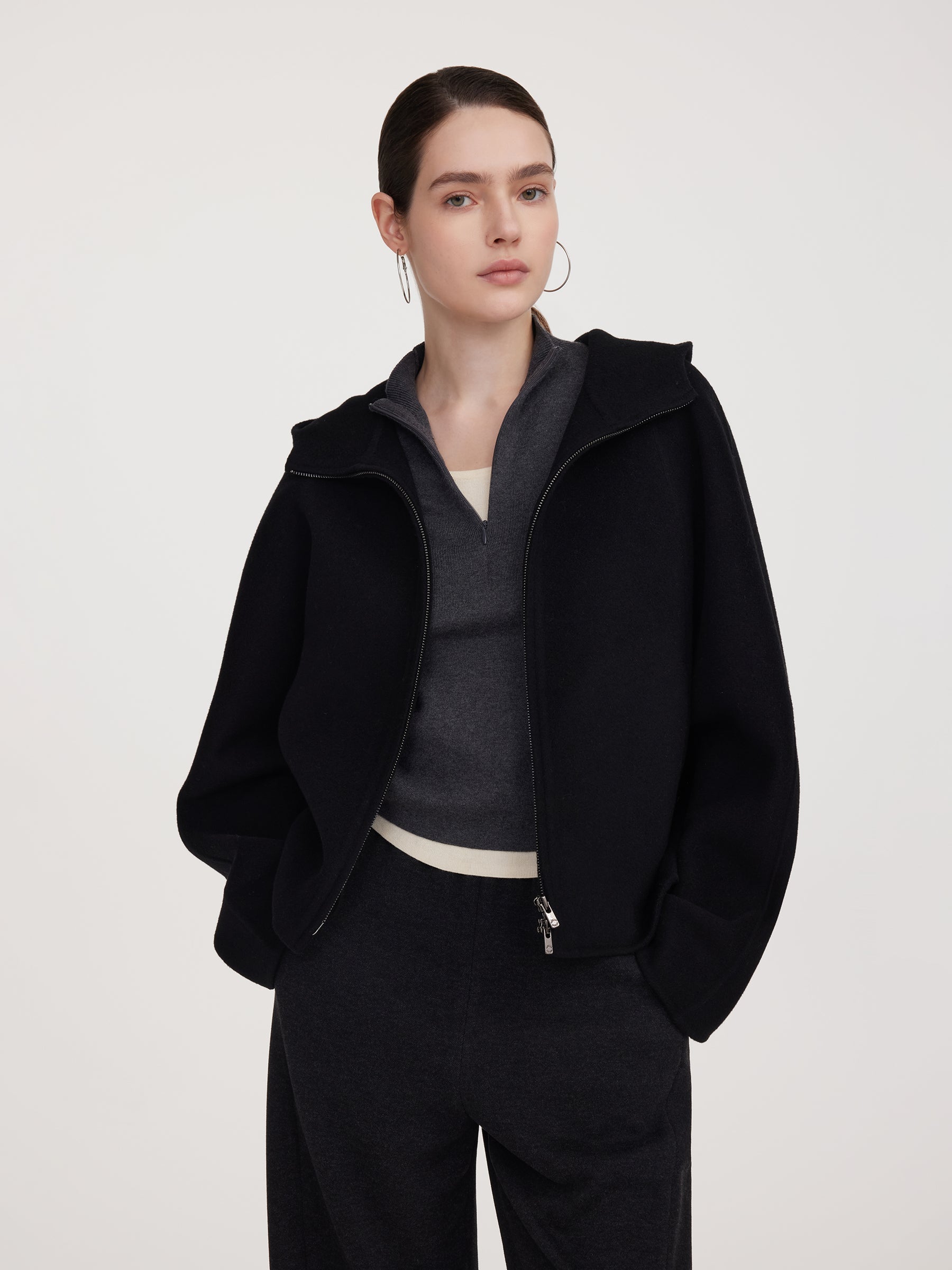 Front Zip Breathable Jacket