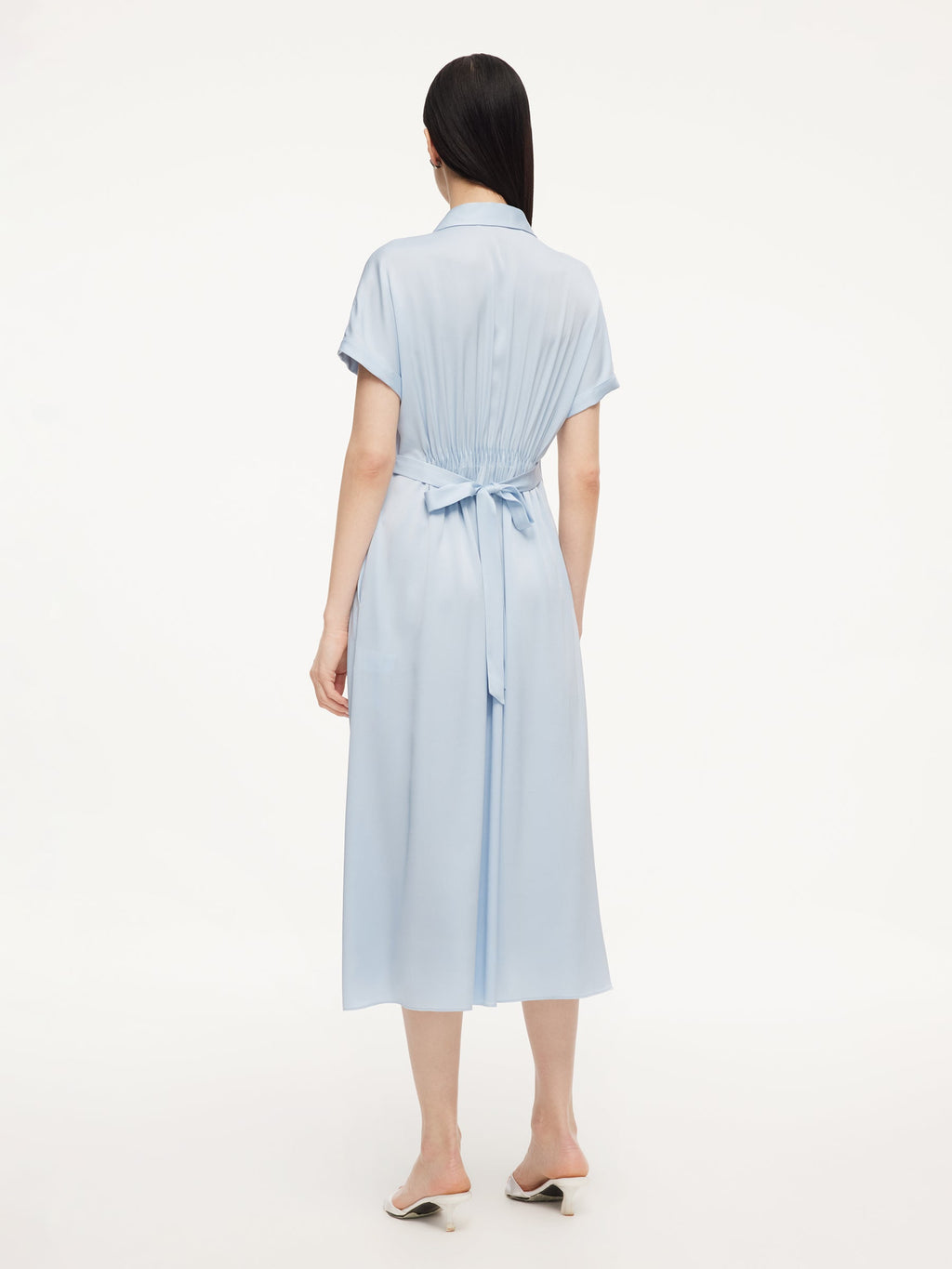 Mulberry Silk Shirt Dress