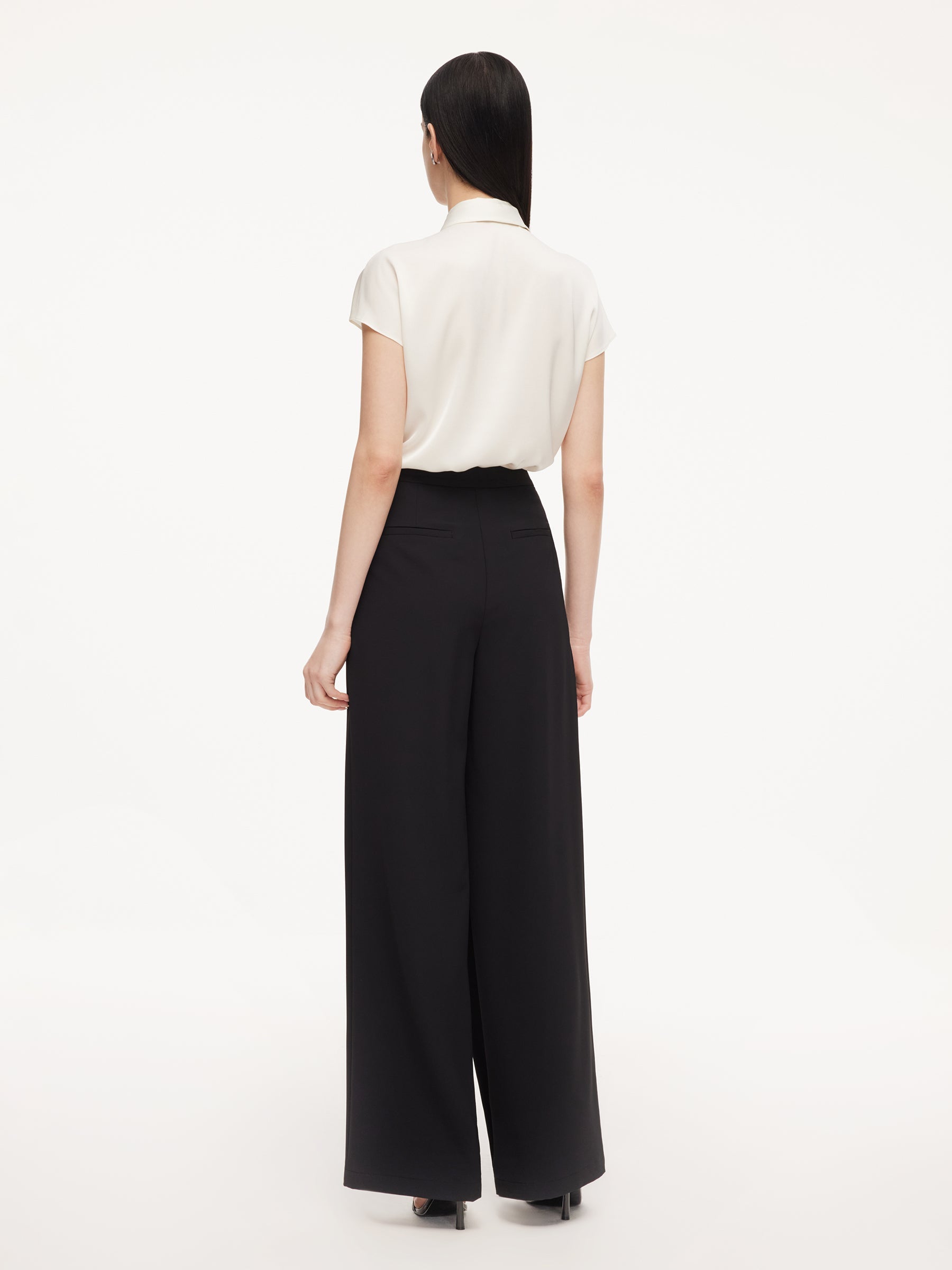 Four-Way Stretch Waist Accent Pants