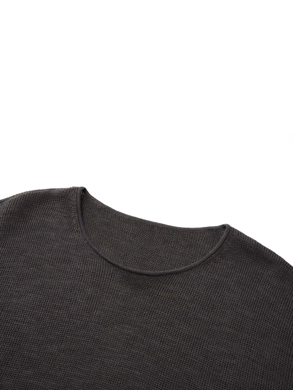 Cotton Linen Longline Sweater