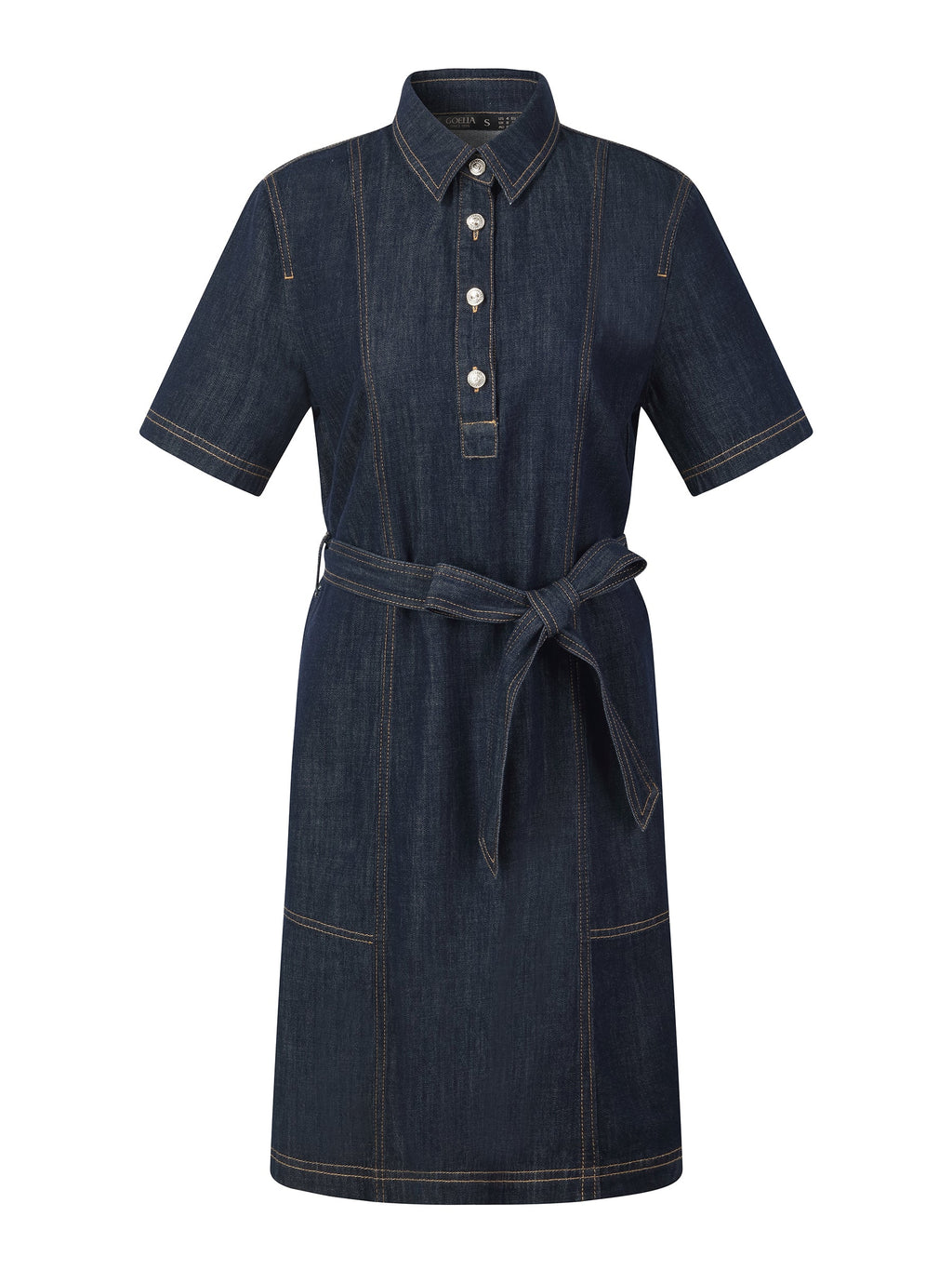 Denim Shirt Mini Dress