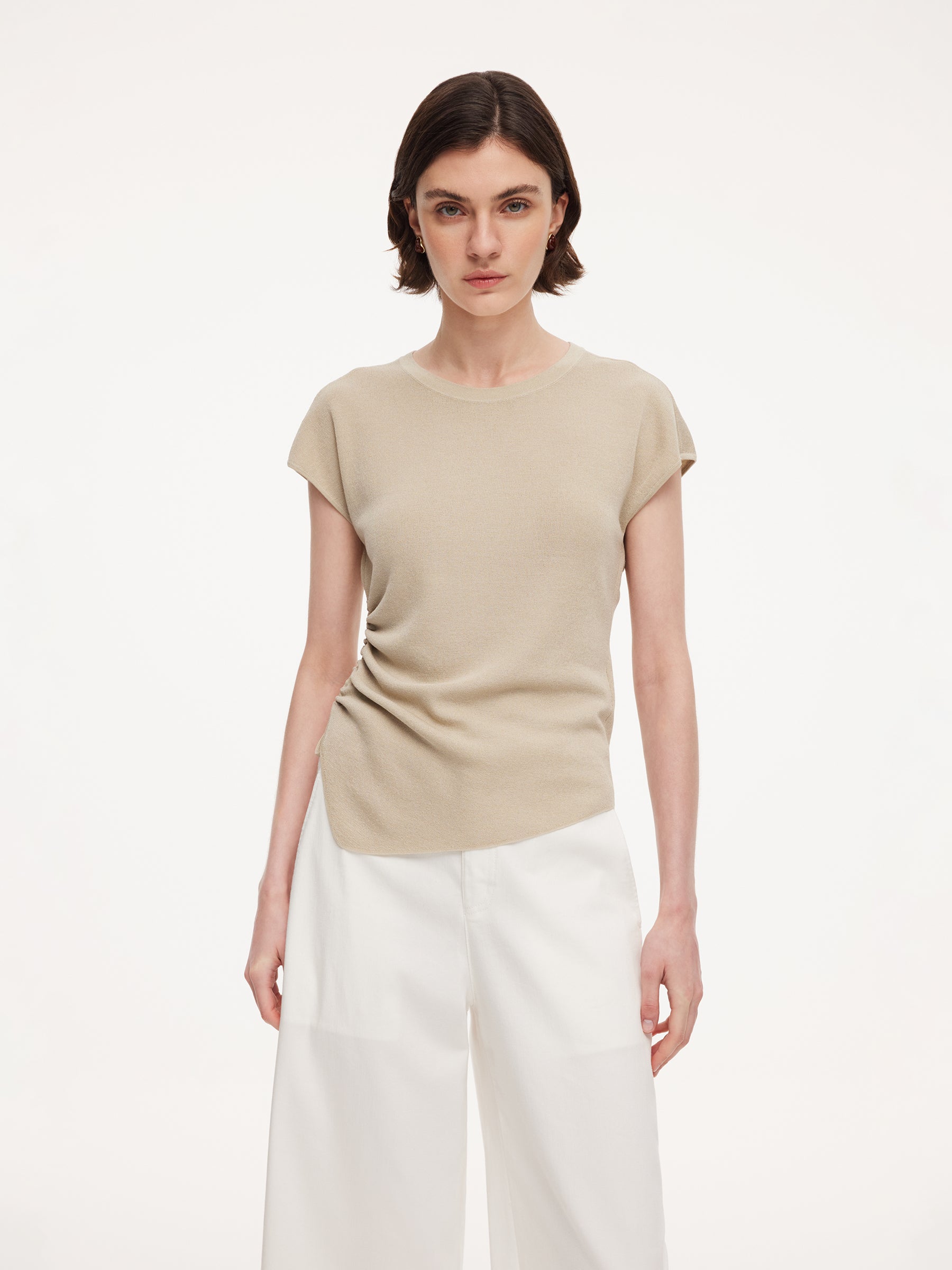 Tencel Blend Side Drawstring