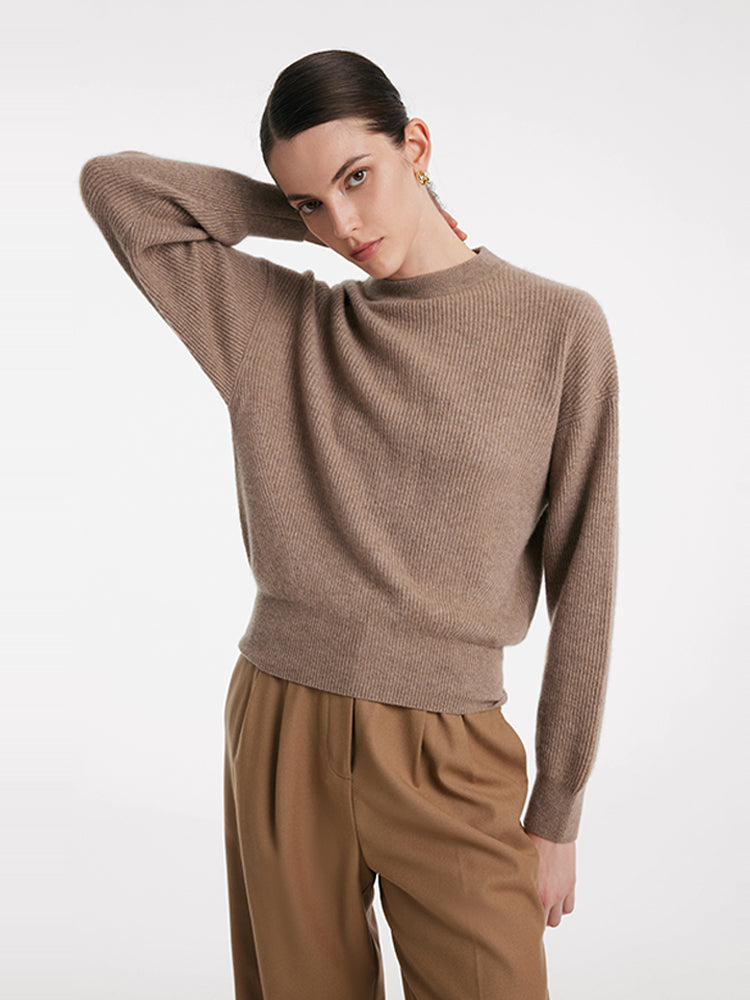 Loose Fit Slimming Hem Sweater