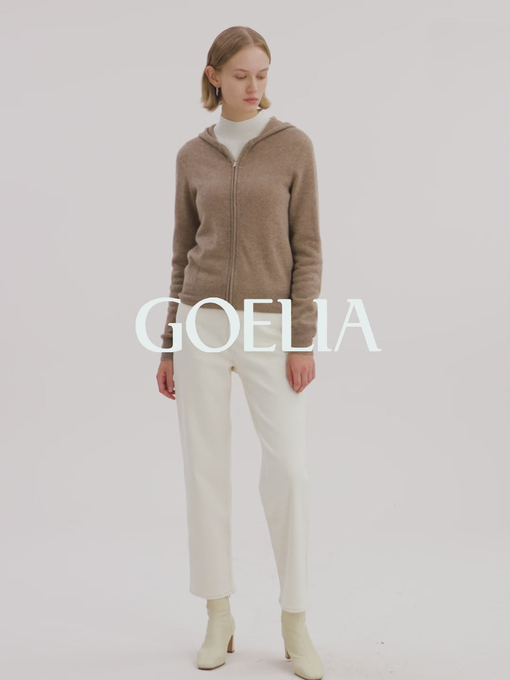 Fitted Zipper Cashmere