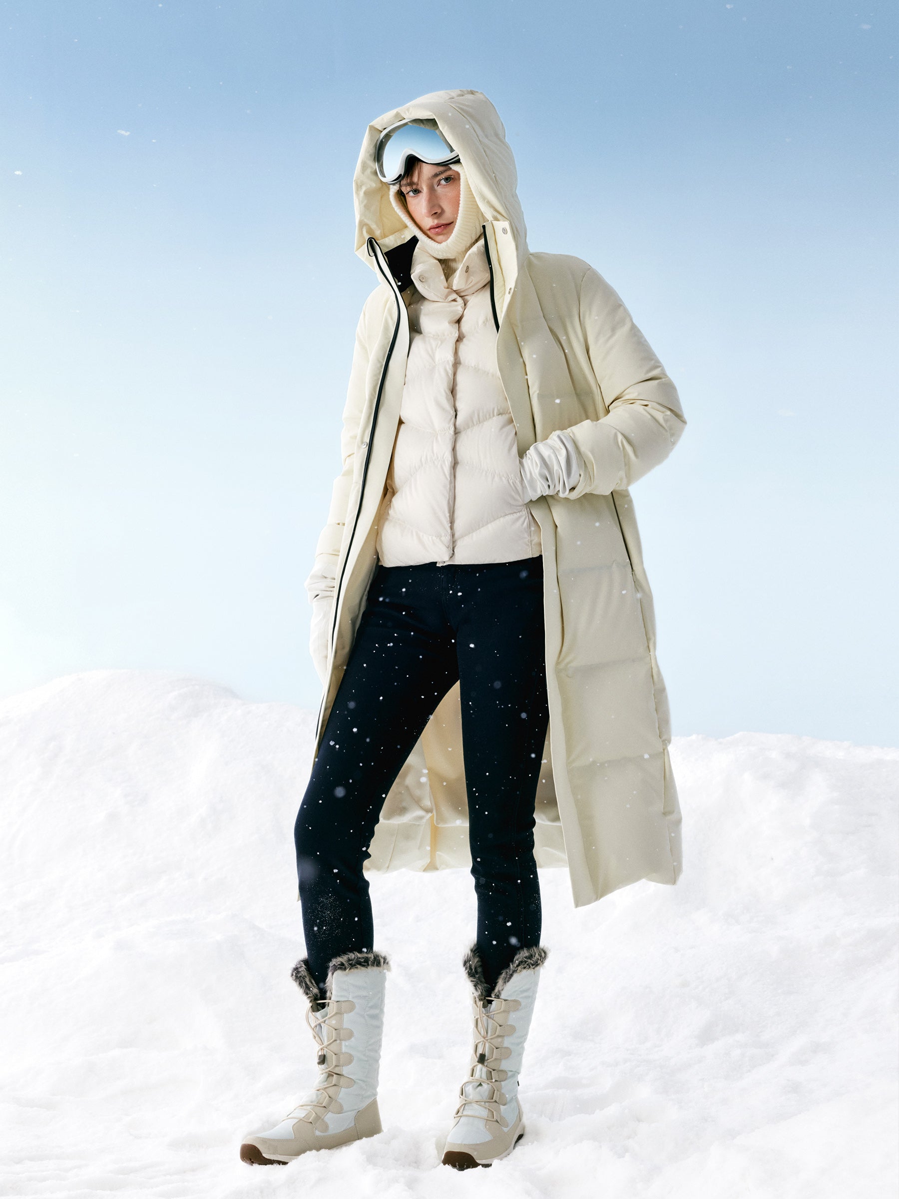 Waist-Defined Lightweight Coat