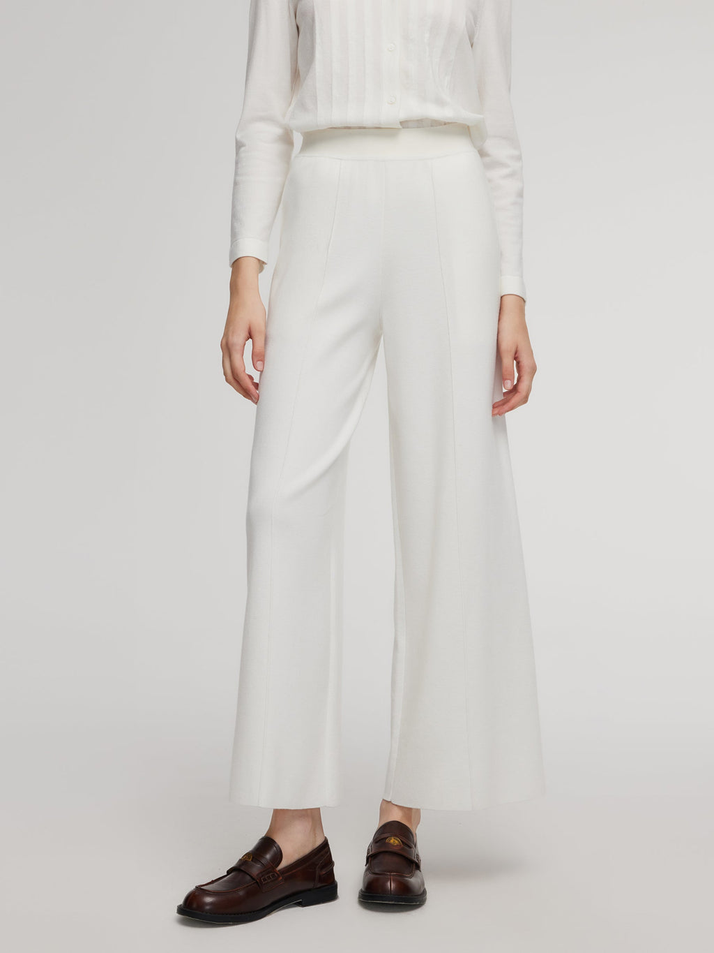 Tencel-Nylon Wide Leg