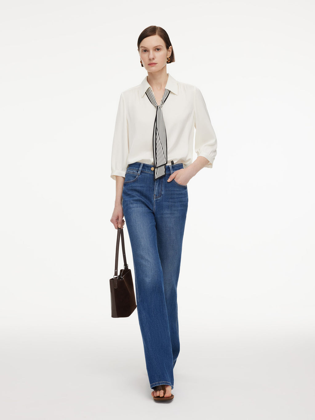 Relaxed Straight Office Shirt