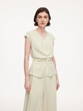 Pearlescent Acetate Tie Top
