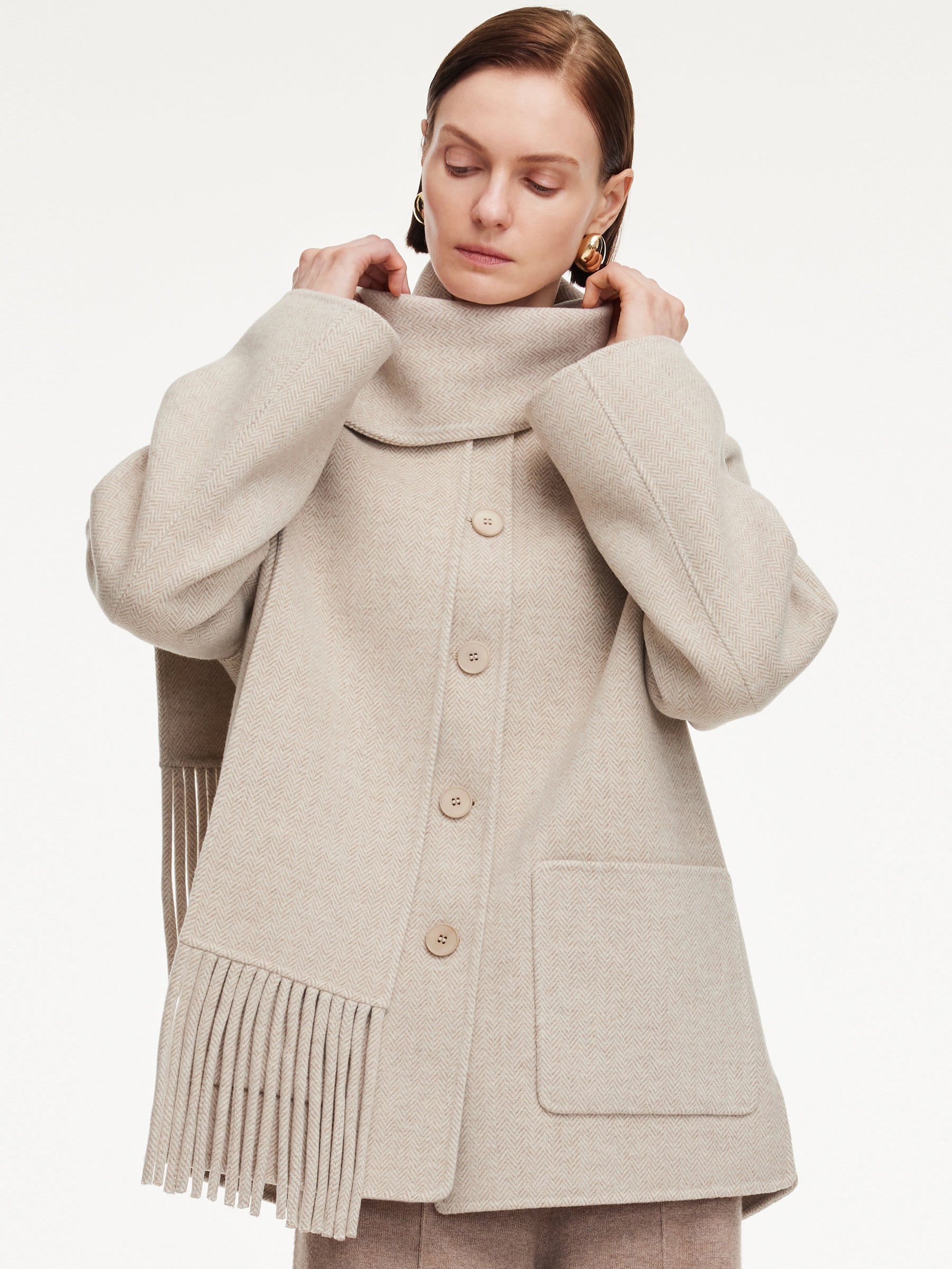 Cashmere Wool Coat