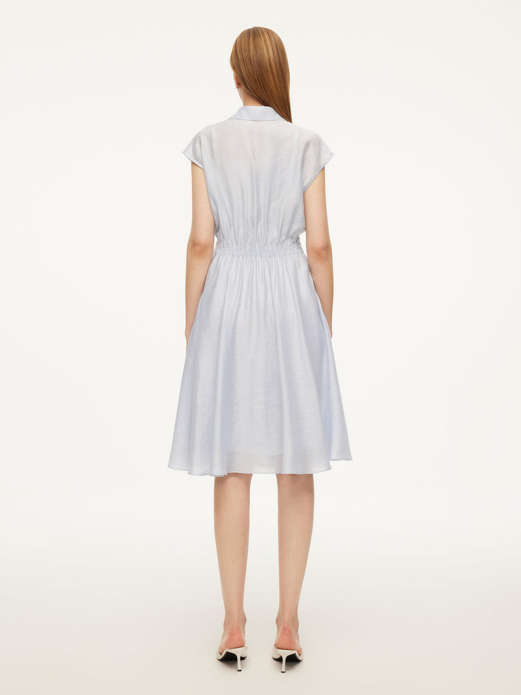 Tencel-Acetate-Linen Shirt Dress