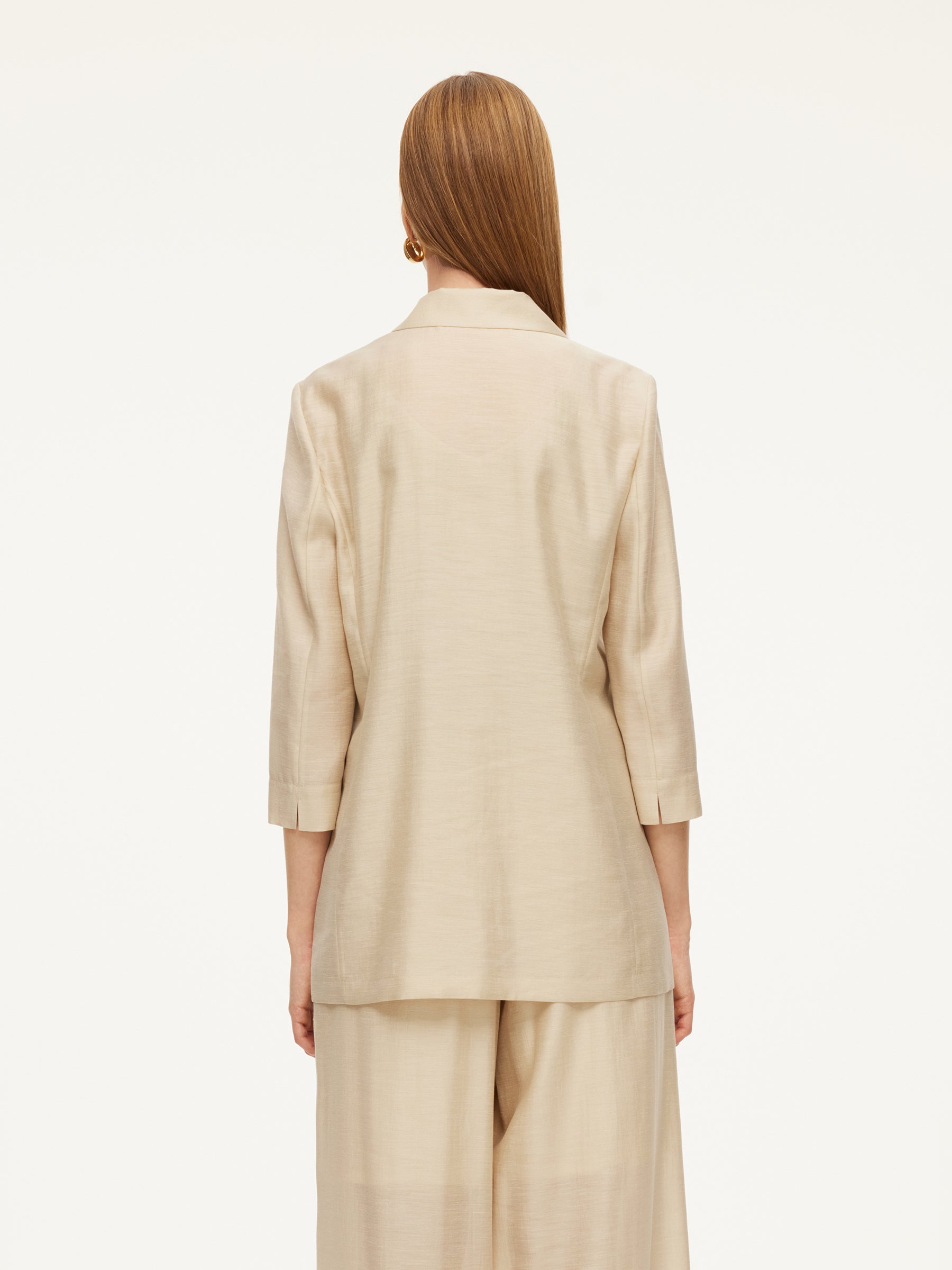 Tencel-Acetate 3/4 Blazer