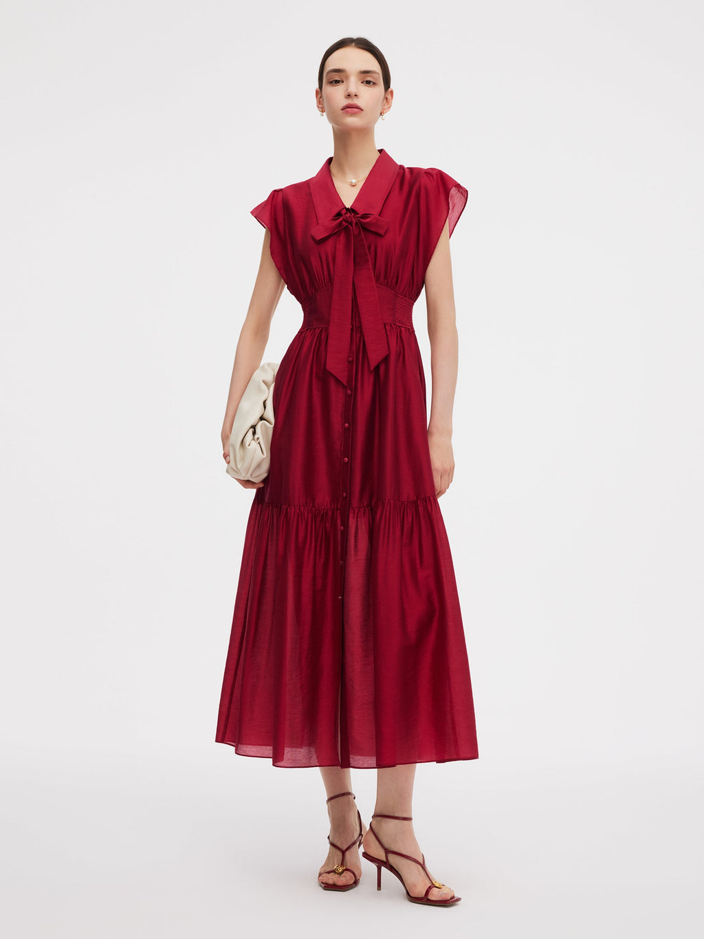 Ruffled Maxi Dress