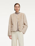 Eco-Fur Cropped Coat