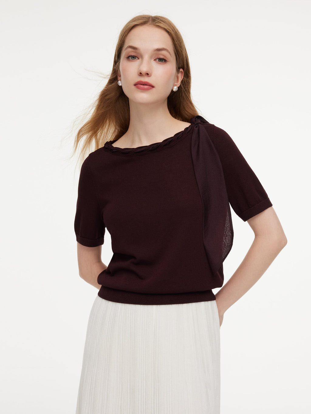 Lyocell Knit Short Sleeve