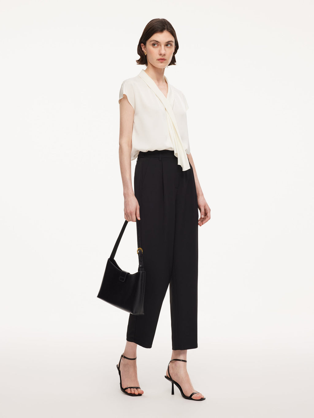 Wrinkle-Resistant High-Waist